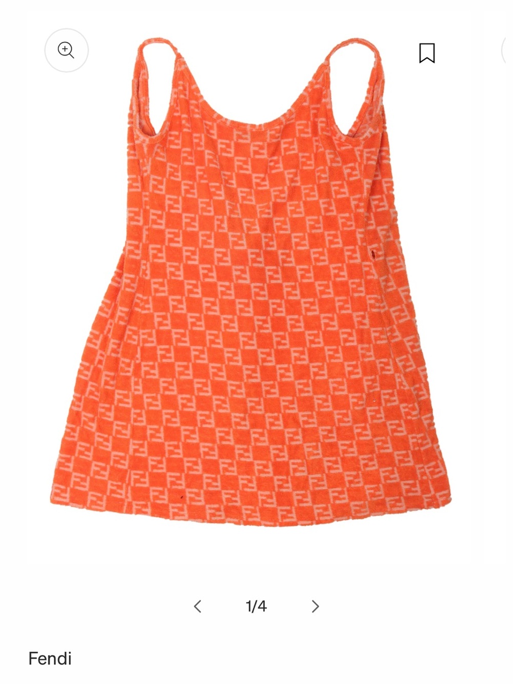Fendi monogram cover up